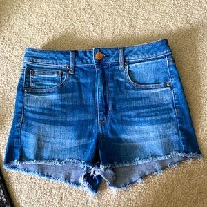 American Eagle Super Stretch X Denim Shorts. Size 8.
